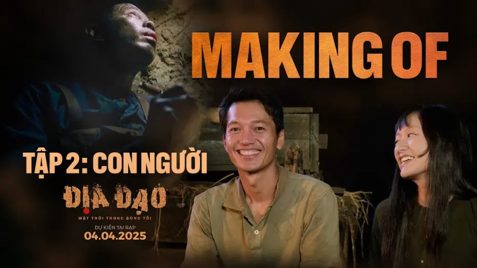 Відео до фільму Tunnels: Sun in the Dark | ĐỊA ĐẠO: MẶT TRỜI TRONG BÓNG TỐI | BTS: Con Người | Khởi chiếu 04.04.2025