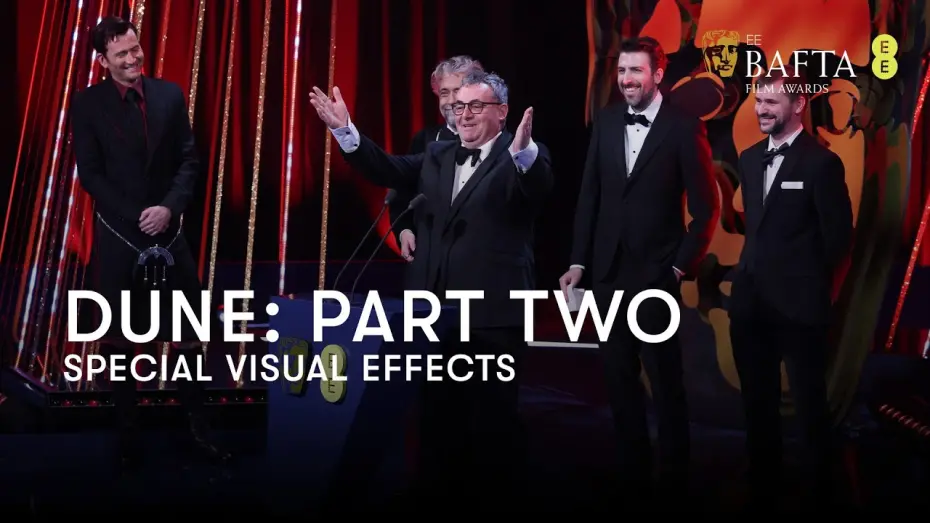 Відео до фільму Дюна: Частина друга | Dune: Part Two wins the BAFTA for Special Visual Effects | BAFTA Film Awards 2025