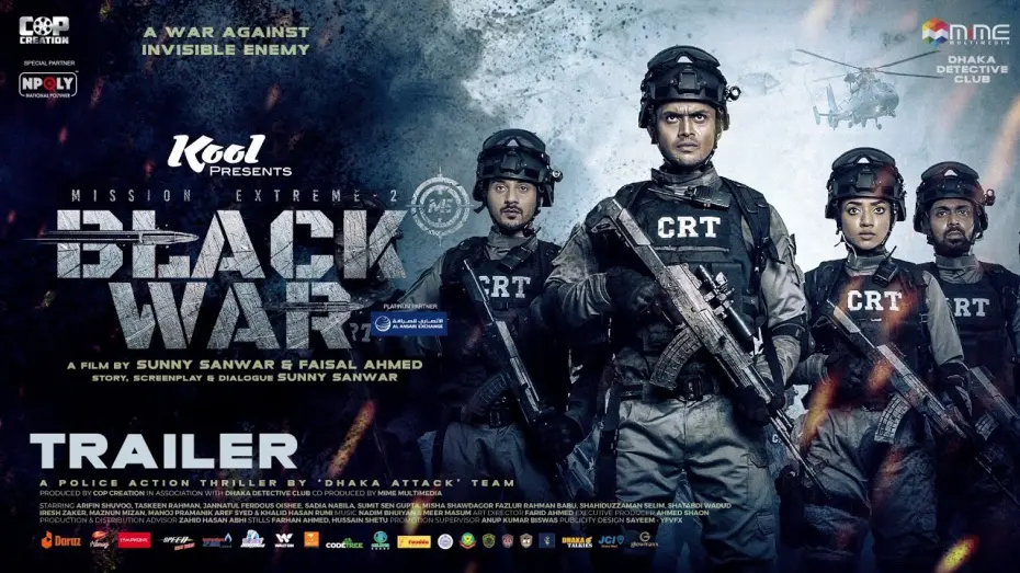 Відео до фільму Mission Extreme 2: Black War | Black War:Mission Extreme 2 | Trailer | Arifin Shuvoo | Taskeen Rahman | Sunny Sanwar | Faisal Ahmed