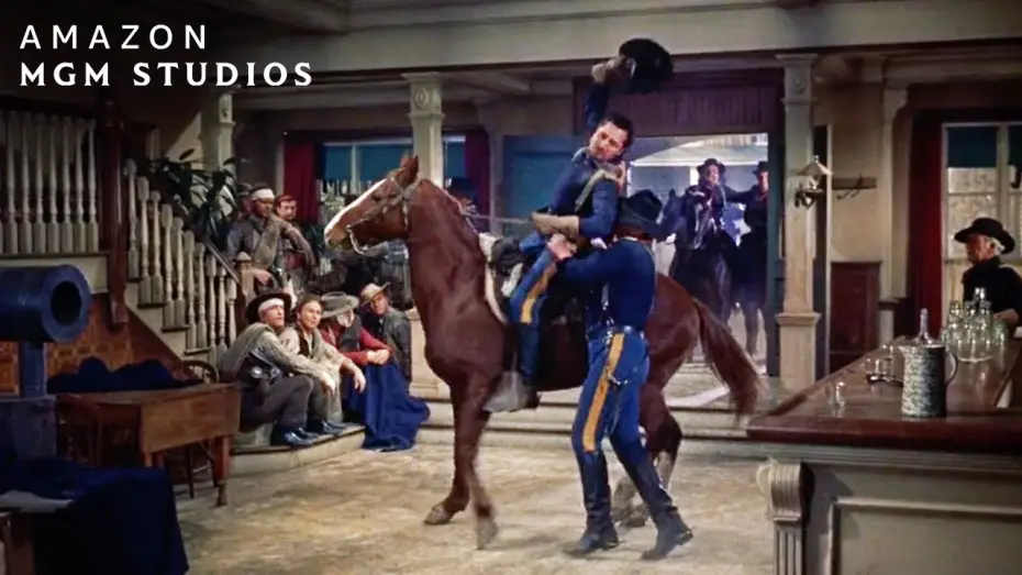 Відео до фільму The Horse Soldiers | Skirmish at the Bar