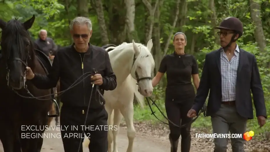 Відео до фільму The Journey: A Music Special from Andrea Bocelli | Trailer