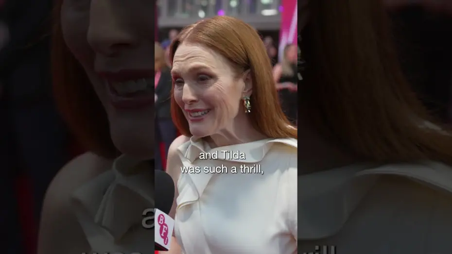Відео до фільму Сусідня кімната | Julianne Moore on working with Pedro Almodóvar on The Room Next Door #lff