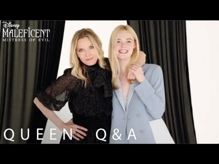 Відео до фільму Чаклунка: Повелителька темряви | Queen Q&A with Michelle Pfeiffer & Elle Fanning