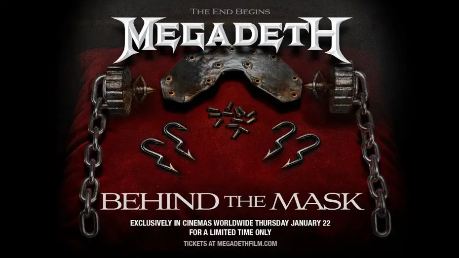 Відео до фільму Megadeth: Behind the Mask | MEGADETH: BEHIND THE MASK (Official Announcement)