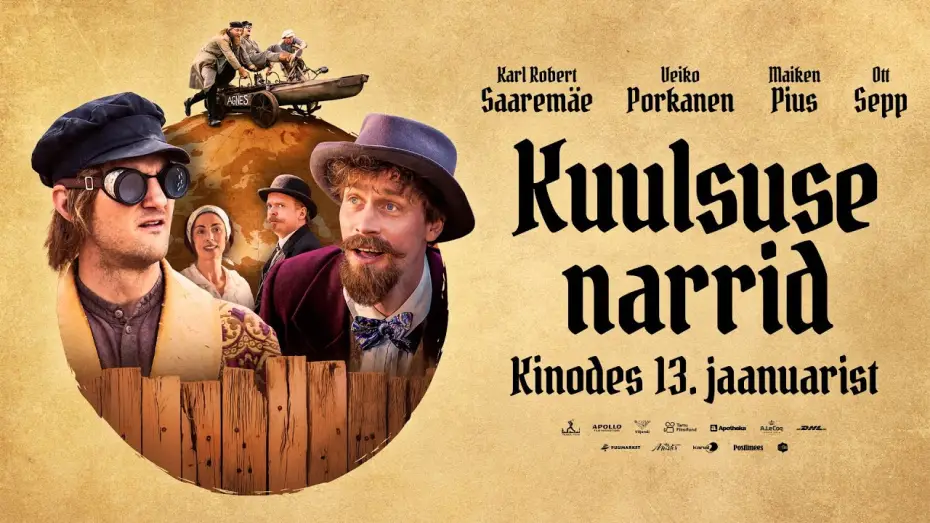 Відео до фільму Fools of Fame | KUULSUSE NARRID - TRAILER! Kinodes 13. jaanuarist!