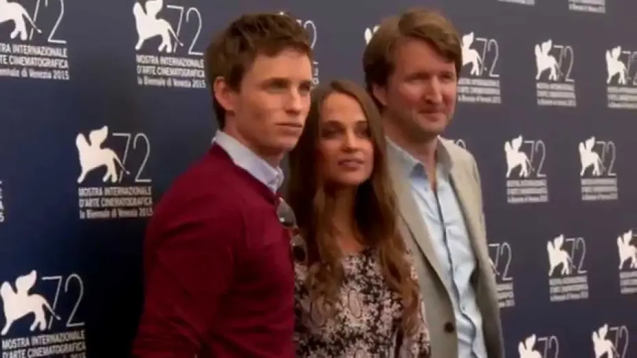 Відео до фільму Дівчина з Данії | Venice Film Festival - Eddie Redmayne, Alicia Vikander and Tom Hooper