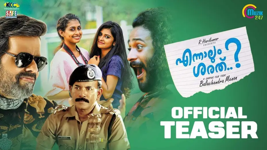 Відео до фільму Ennaalum Sarath..? | Ennaalum Sarath..? | Official Teaser | Balachandra Menon | Malayalam Movie | HD