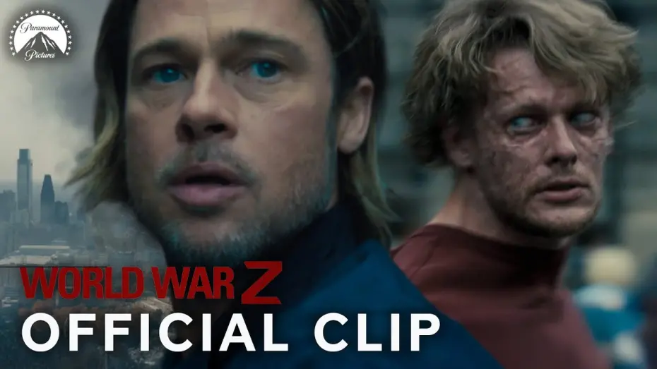 Відео до фільму Всесвітня Війна Z | Brad Pitt Escapes a Zombie Outbreak in New York City