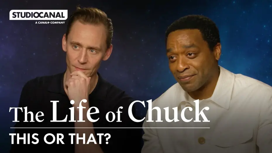 Відео до фільму The Life of Chuck | Tom Hiddleston & Chiwetel Ejiofor play This Or That