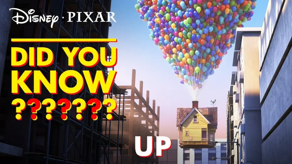 Відео до фільму Вперед і вгору | Easter Eggs & Fun Facts | Pixar Did You Know?