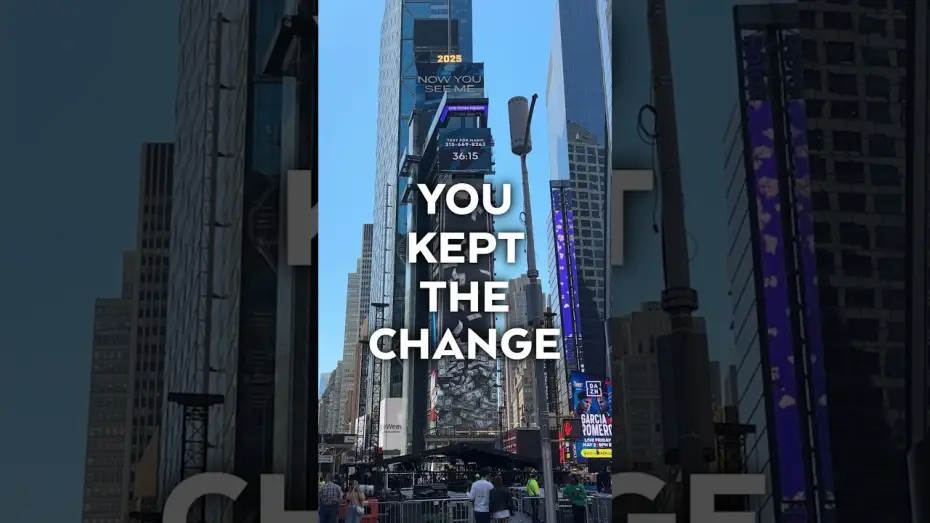 Відео до фільму Ілюзія обману 3 | We stole the show. You kept the change.