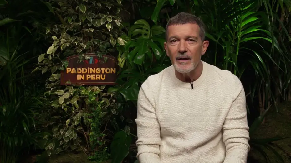 Відео до фільму Пригоди Паддінґтона в Перу | Antonio Banderas with a special message