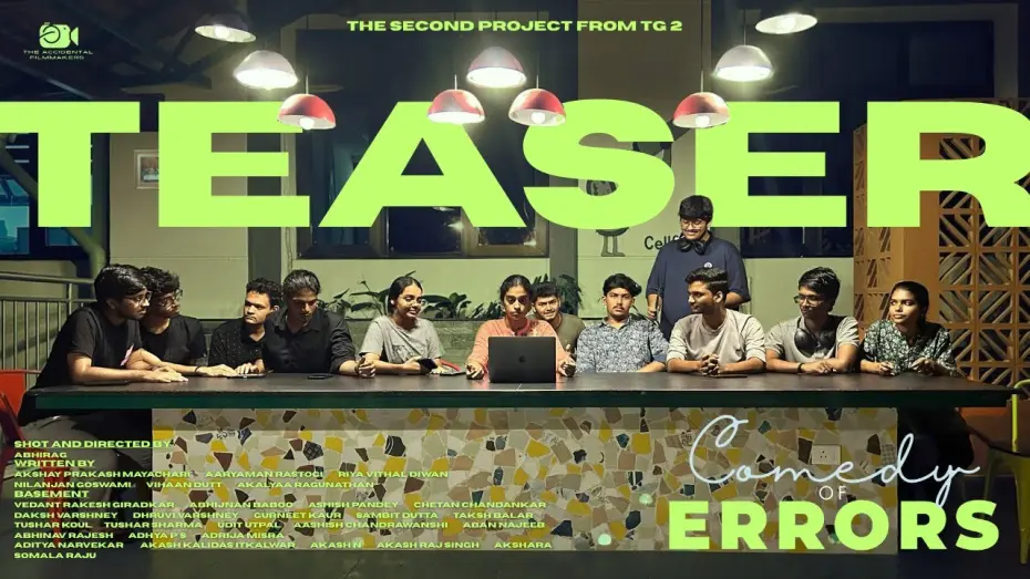 Відео до фільму Comedy of Errors | Comedy Of Errors (Short Film) | Teaser | Batch 24 | IISER TVM | May 15