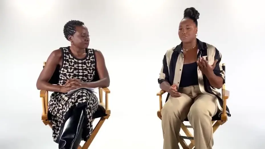 Відео до фільму Чорна пантера: Ваканда назавжди | A Conversation with Danai Gurira & Simone Manuel