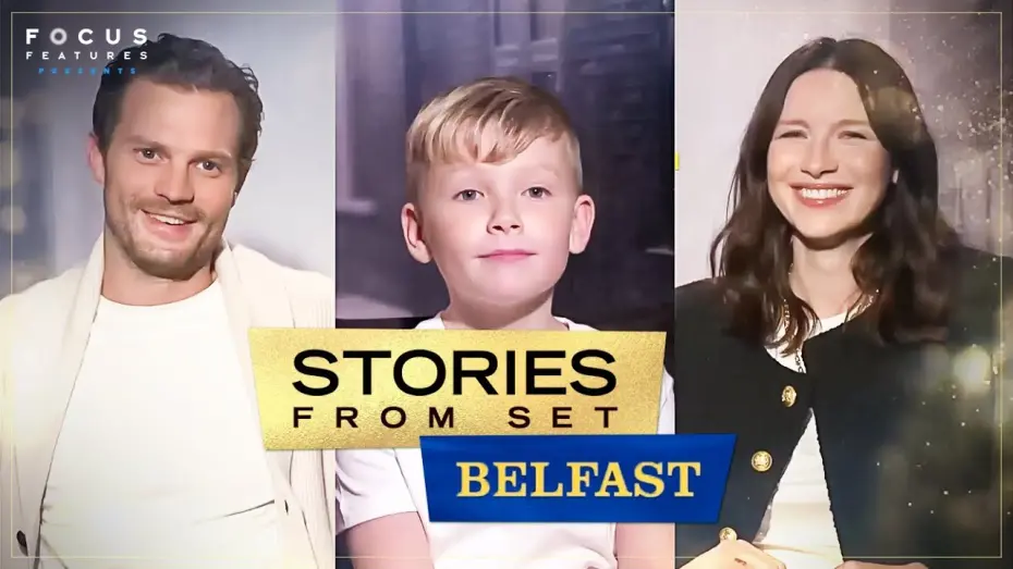 Відео до фільму Белфаст | Belfast | Jamie Dornan and Caitríona Balfe Played Rounders in Medical Gloves | Stories From Set