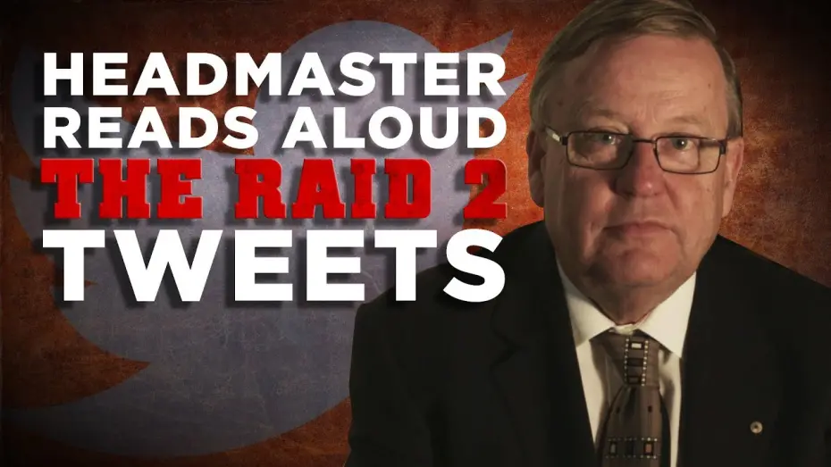 Відео до фільму Рейд 2 | Headmaster Reads THE RAID 2 Tweets