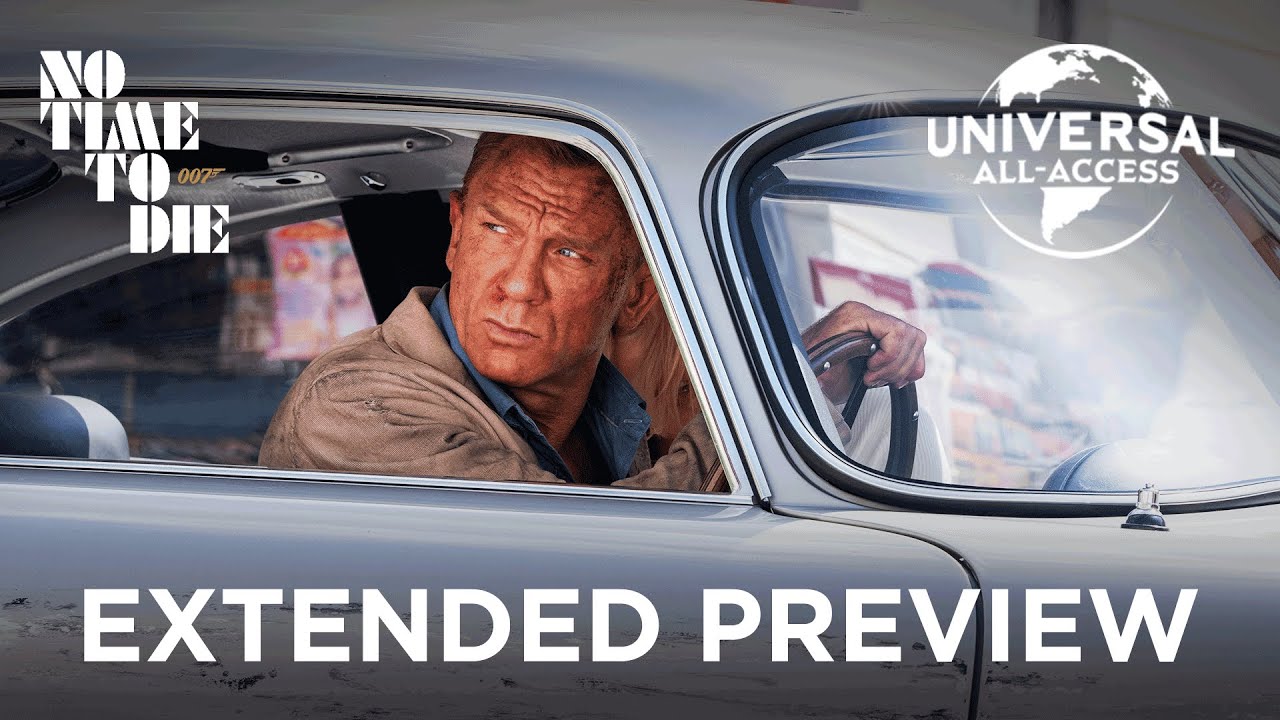 Відео до фільму 007: Не час помирати | No Time To Die | Another Classic Bond Chase Scene | Extended Preview