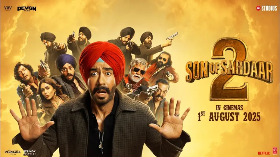 Відео до фільму Son of Sardaar 2 | Son Of Sardaar 2 - OFFICIAL TRAILER | Ajay Devgn & Mrunal Thakur | Vijay Kumar Arora | 25th July