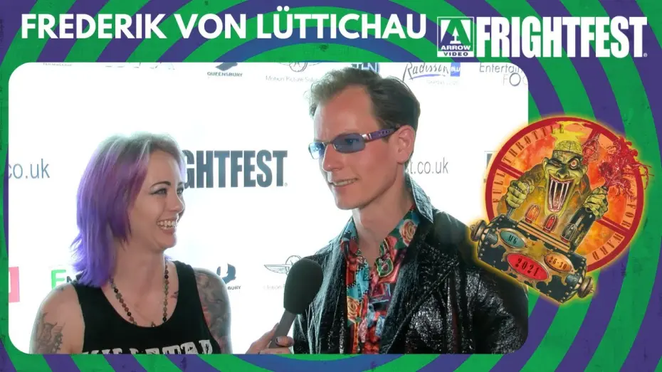 Відео до фільму Dawn Breaks Behind the Eyes | Red Carpet with Frederik Von Lüttichau - Dawn Breaks Behind Her Eyes, FrightFest 2021