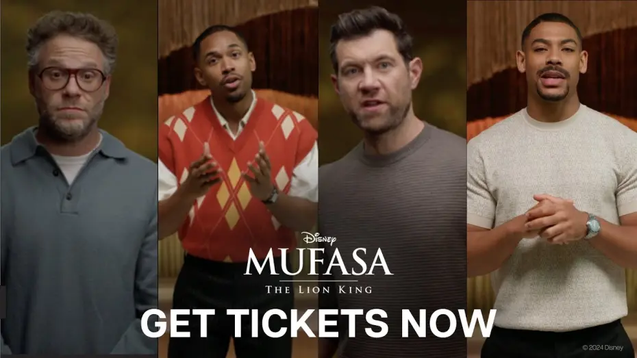Відео до фільму Муфаса: Король Лев | Get Tickets Now