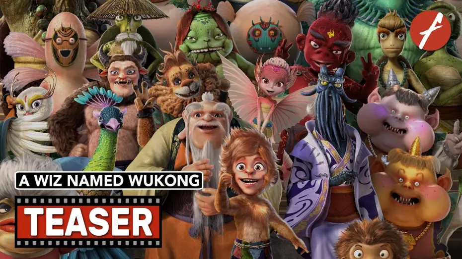 Відео до фільму A Wiz named WuKong | A Wiz named WuKong (2022) 西游记之七十二变 - Movie Teaser Trailer - Far East Films
