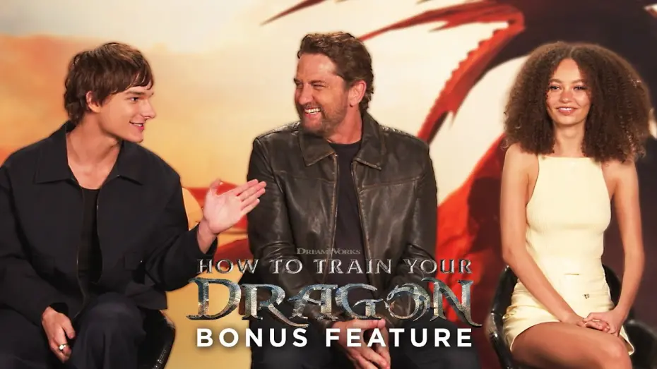Відео до фільму How to Train Your Dragon | How To Train Your Dragon Cast Take the Ultimate Dragon Quiz - Bonus Feature