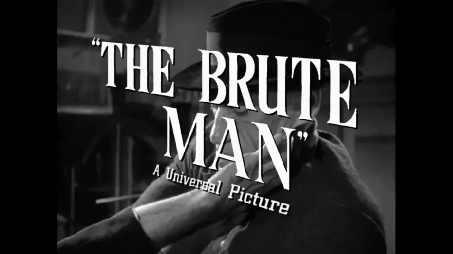 Відео до фільму The Brute Man | THE BRUTE MAN 1946 Faux Trailer