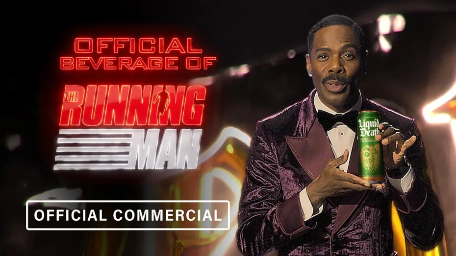 Відео до фільму Людина, що біжить | Liquid Death Official Thirst-Murdering Beverage