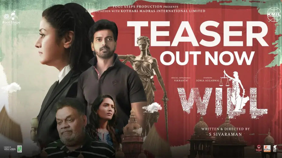 Відео до фільму Will | Will - Tamil Movie Teaser | Vikranth | Sonia Agarwal | S.Sivaraman | Saurabh Aggarwal | Foot Steps