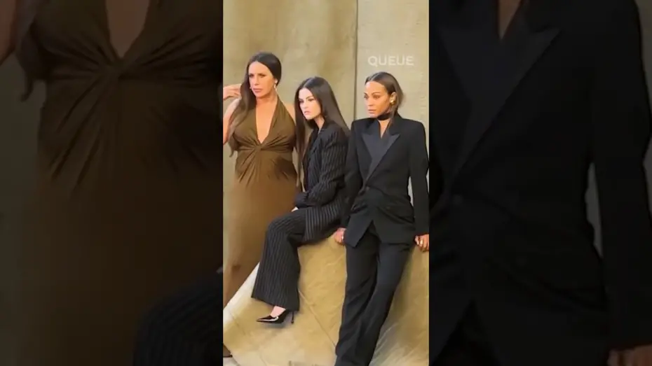 Відео до фільму Emilia Pérez | #EmiliaPerez stars, Karla Sofía Gascón, Zoe Saldaña and Selena Gomez BTS Photoshoot