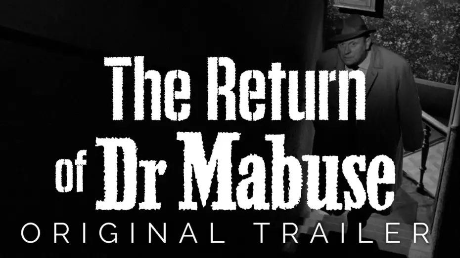 Відео до фільму The Return of Dr. Mabuse | Original German Trailer [Subtitled]