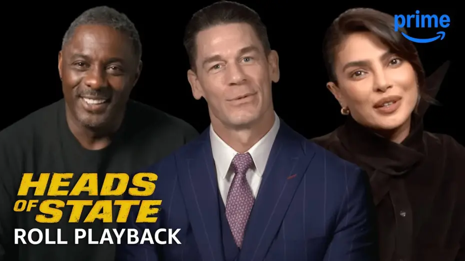Відео до фільму Heads of State | John Cena, Idris Elba, & Cast + Director Scene React - Roll Playback