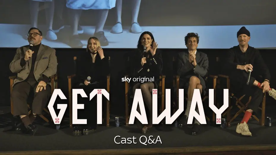 Відео до фільму Get Away | Q&A with Nick Frost, Aisling Bea, Sebastian Croft & Maisie Ayres