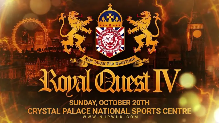 Відео до фільму NJPW: Royal Quest IV | Royal Quest IV October 20!