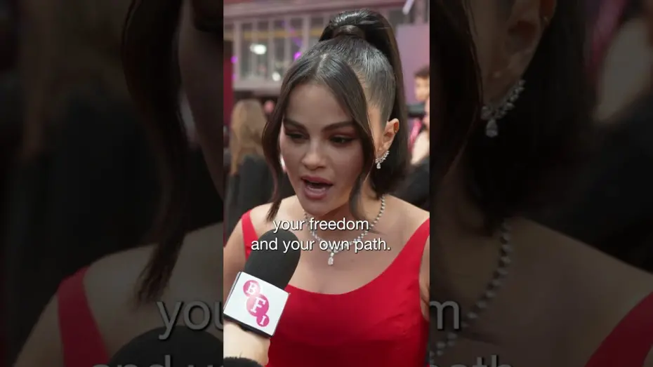 Відео до фільму Emilia Pérez | What Selena Gomez thinks audiences will get from watching her new film, Emilia Pérez #lff