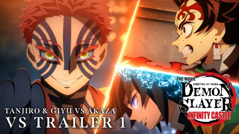 Відео до фільму Demon Slayer: Kimetsu no Yaiba Infinity Castle | VS TRAILER 1