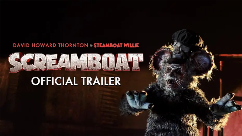 Відео до фільму Screamboat | Screamboat | Official Red Band Trailer | In Theaters 4/2 | David Howard Thornton Steamboat Willie