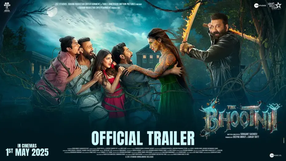 Відео до фільму The Bhootnii | The Bhootnii (Official Trailer) | Sanjay D, Mouni R, Sunny S, Palak | Sidhaant S | Deepak M |1st May