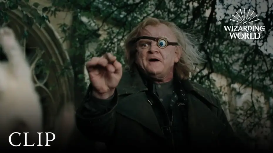 Відео до фільму Гаррі Поттер і келих вогню | Professor Mad-Eye Moody vs. Draco