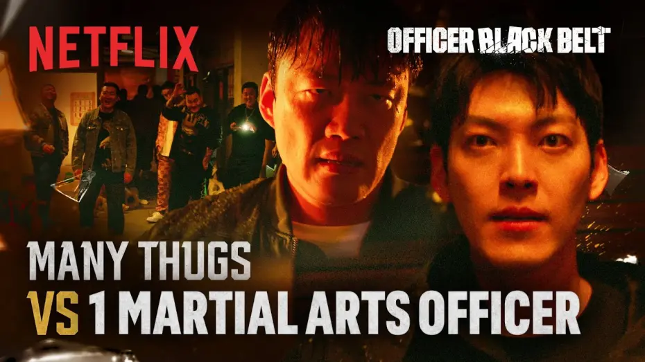 Відео до фільму Officer Black Belt | Kim Woo-bin is ambushed by a group of thugs [ENG SUB]