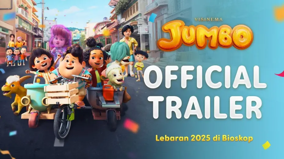 Відео до фільму Jumbo | Official Trailer - JUMBO | Tayang Lebaran 2025 di Bioskop