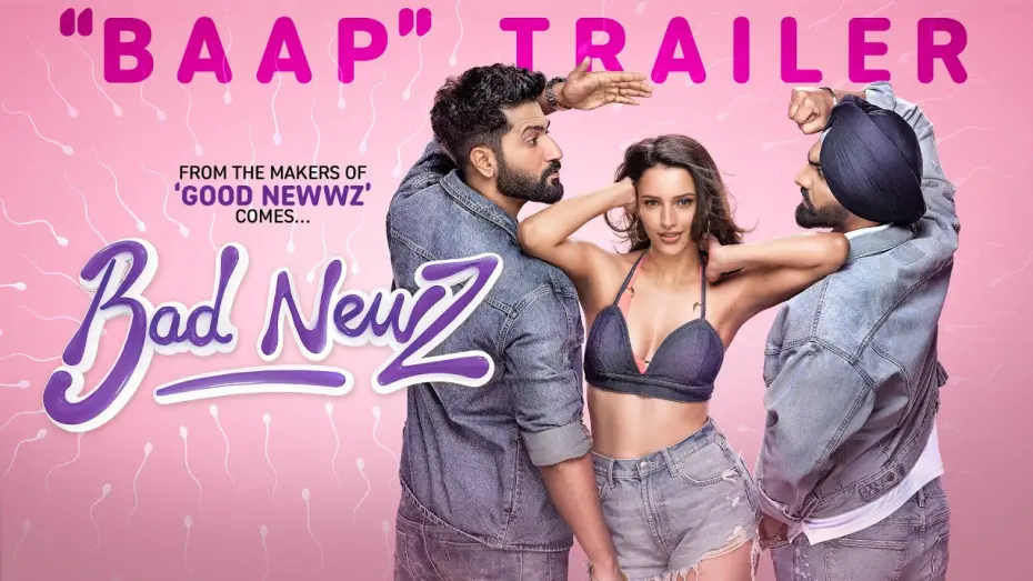 Відео до фільму Bad Newz | Bad Newz - Official Trailer | Vicky Kaushal | Triptii Dimri | Ammy Virk | Anand Tiwari | 19th July