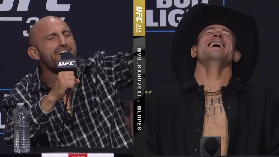 Відео до фільму UFC 314: Volkanovski vs. Lopes | UFC 314: Пресс-конференция