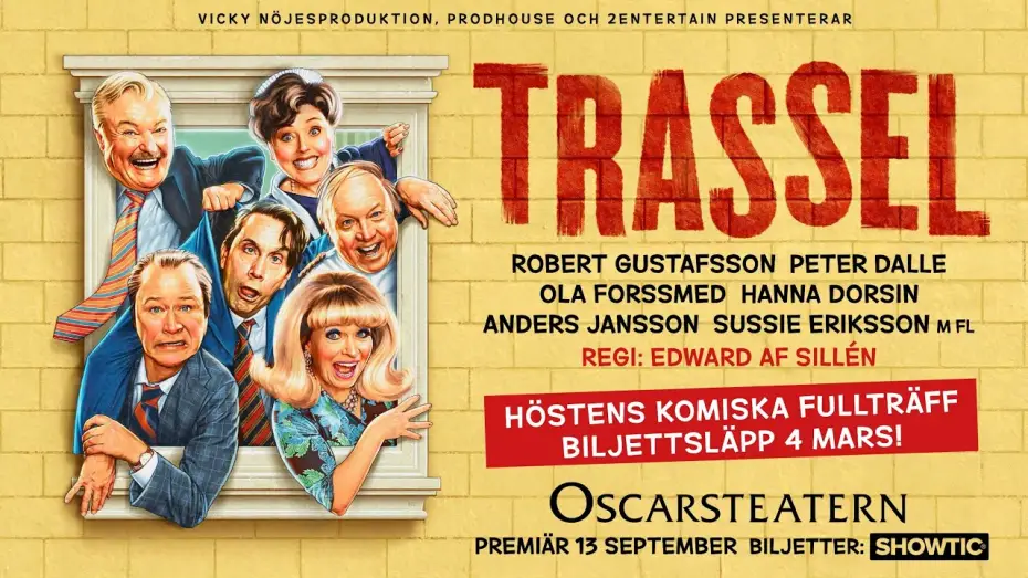 Відео до фільму Trassel | Trassel - en halsbrytande komedi