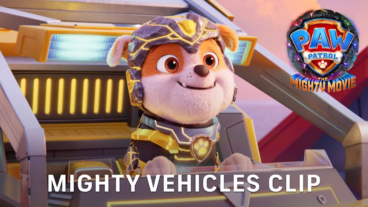 Відео до фільму Щенячий патруль: Мегакіно | Mighty Vehicles Clip