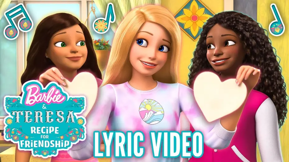 Відео до фільму Barbie & Teresa: Recipe for Friendship | "Family of the Heart" Lyric Video