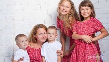 Многодетная мама