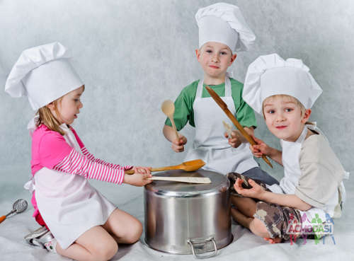 Дети на кулинарное шоу