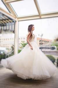 Фотсессия в  свадебных платьях