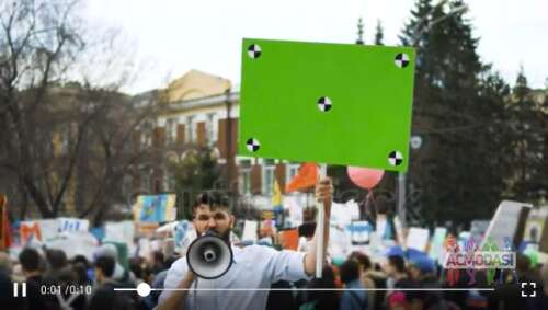 Нужны люди на съемку в роли митингующих